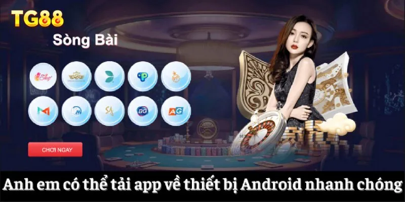 Anh em có thể tải app về thiết bị Android nhanh chóng