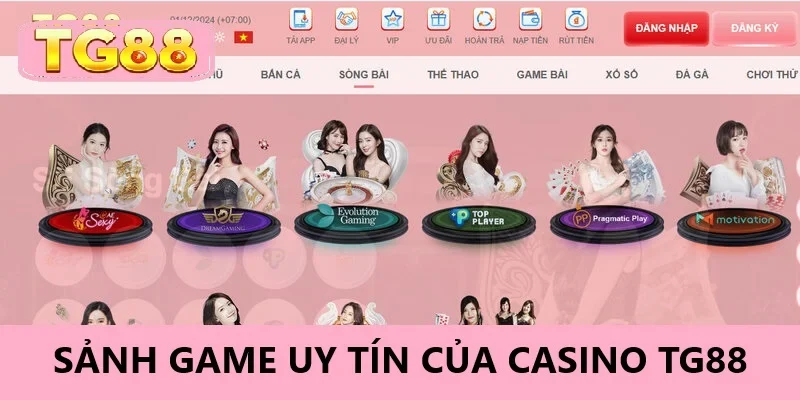 Các nhà cung cấp game Casino