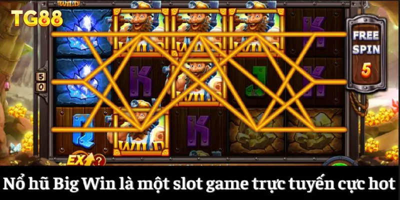 Nổ hũ Big Win là một slot game trực tuyến cực hot