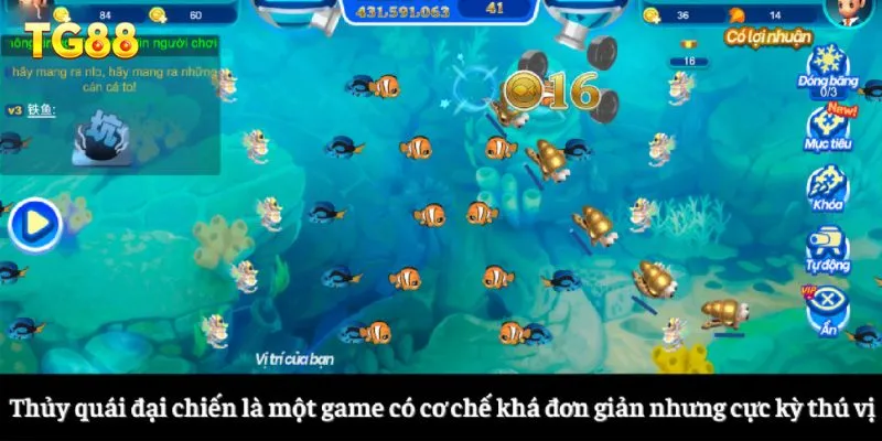 Thủy quái đại chiến là một game có cơ chế khá đơn giản nhưng cực kỳ thú vị