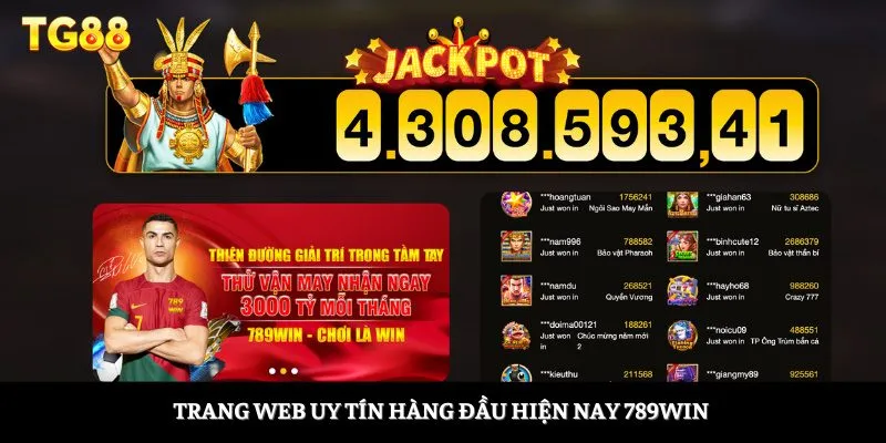 Trang web uy tín hàng đầu hiện nay 789win 