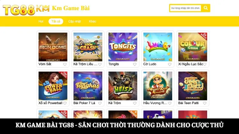 KM game bài