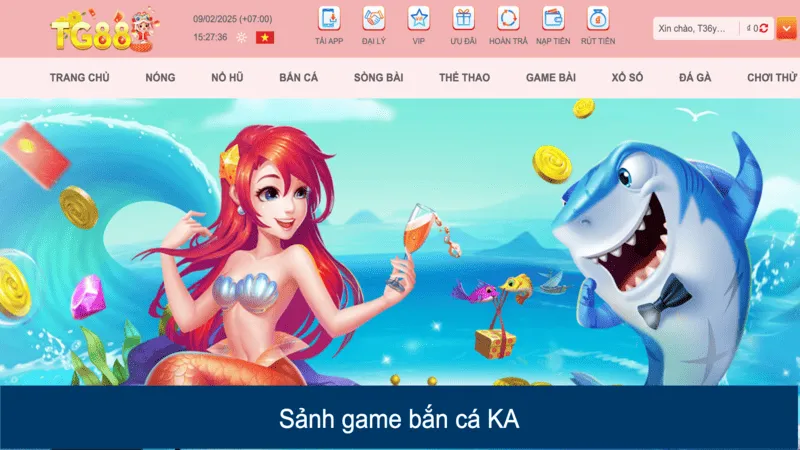 KA Bắn Cá | Sảnh Game Xứng Tầm Đẳng Cấp Quốc Tế